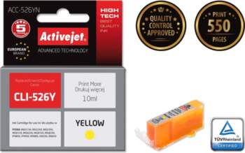 Activejet ACC-526YN ink (replacement for Canon