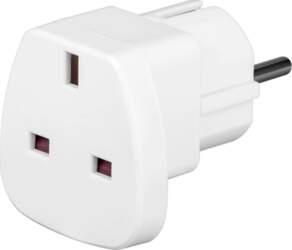 Adapter UK socket - Schuko (CEE
