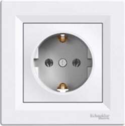 Asfora - single socket outlet with