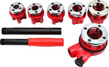 AWTOOLS PIPE THREADING MACHINE 6pcs. 1/4&quot