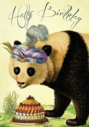 B6 pass with a Panda Birthday