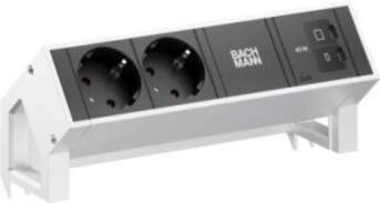 Bachmann DESK2 2xCEE7/3 1xUSB C/C 45
