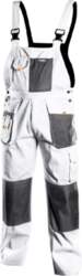Bib work trousers white HD size