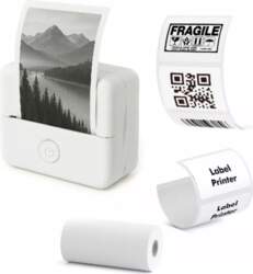 Bluetooth Thermal Printer For Photos Stickers
