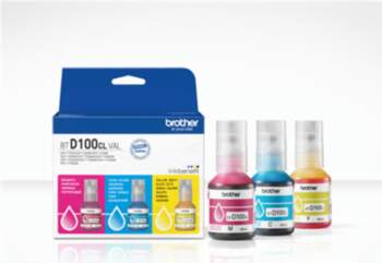 Brother Brother  BTD100CL Value Pack  Yellow