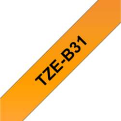 Brother P-touch TZEB31 signal orange/black (5m