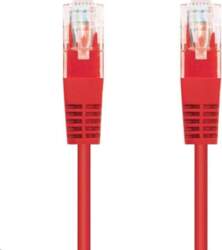 C-Tech Kabel patchcord Cat5e  UTP  czerwony