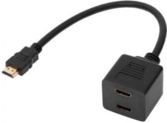 Cabletech HDMI vads HDMI - 2xHDMI