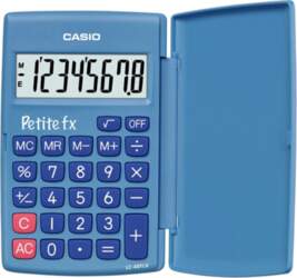 Casio PETITE FX (LC-401LV-BU) calculator Pocket