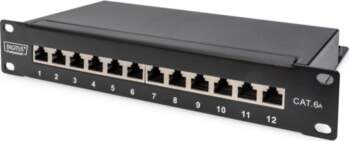 CAT 6A Patch Panel  shielded  DN-91612S-EA