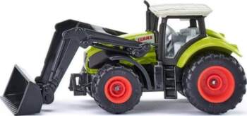Claas Axion tractor with front loader
