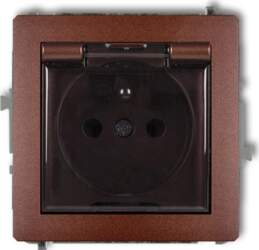 DECO Splashproof socket with/out (smoke flap)