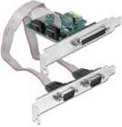 DeLOCK 90413 interface cards/adapter Parallel  RS-232