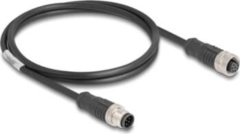 DeLOCK M12 Cable A-coded 8 pin