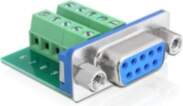 Delock  Sub-D 9 pin female  Terminal