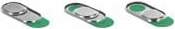 DELOCK Webcam Abdeckung Notebook Tablet Smartphone