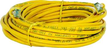 Digitus Patchkabel Cat6 SSTP 10m gelb