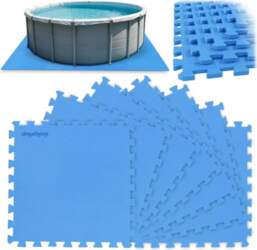 Dmuchane Foam mat for pool puzzle