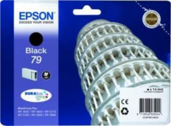 Epson Black T7911  14 ml  WF-5110DW/WF-5190DW/WF-5620DWF/WF-5690DWF