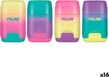 Eraser and Pencil Sharpener Set Milan
