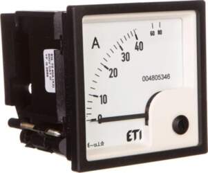 Eti-Polam Analog Array Ammeter 40A Class