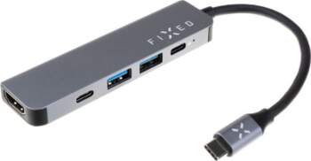 Fixed 5-port USB-C HUB Mini for
