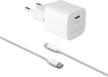 FIXED Mini Travel Charger 20W+ USB-C/USB-C