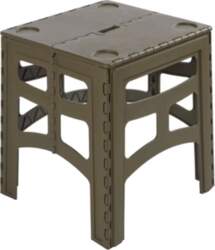 Folding outdoor table M with load