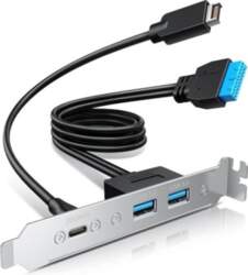 GRAUGEAR Multi PCI Blende   1x USB-C