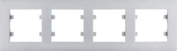 Hager Lumina intense frame 4-fold horizontal
