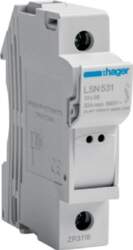 Hager Modular fuse base with lamp