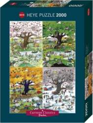 Heye Puzzle 2000 elementów - Cztery