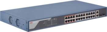 Hikvision DS-3E1326P-EI(B) network switch Managed Fast