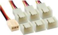 InLine 3-Pin to 6x 3-Pin Adapter