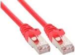 InLine Patchcord SF/UTP  Cat.5e  Red