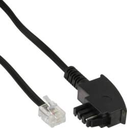 InLine TAE-F cable - 6-pin/4-wire -