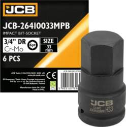 JCB Impact bit socket 33mm 3/4``