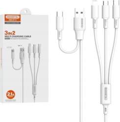 Kabel USB Somostel USB-A - USB-C