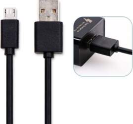 Kabelis Doogee  Micro USB cable Black