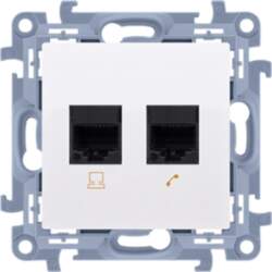 Kontakt-Simon RJ45 category 5e computer socket