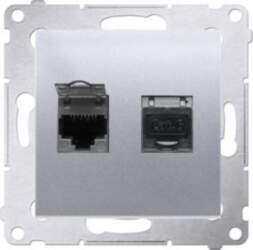 Kontakt-Simon Simon 54 Double computer socket