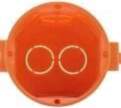 KOS 60mm connection box  deep orange