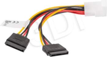 Lanberg Power cable Molex - SATA