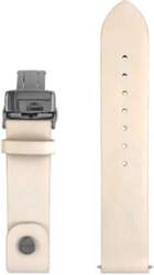 Leather strap Zeppelin white 18 mm
