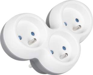 Libox Network splitter 1 plug/3 sockets