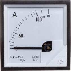 Lumel Analog array ammeter 100/200A for