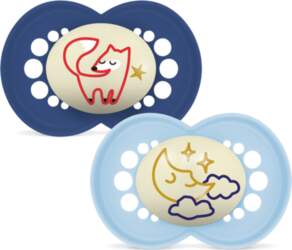 MAM - Original Night Silk Pacifiers