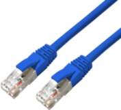 MicroConnect CAT6A UTP 2m Blue LSZH