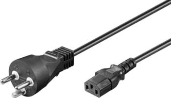 Microconnect PE120430R power cable Black 3