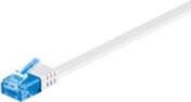 MicroConnect U/UTP CAT6A 5M White Flat